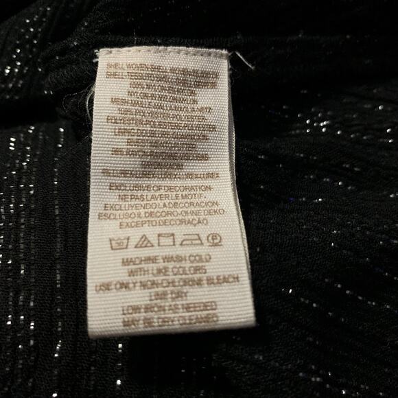 Free People beaded PANAMA CITY MINI DRESS black sz small - Picture 15 of 16